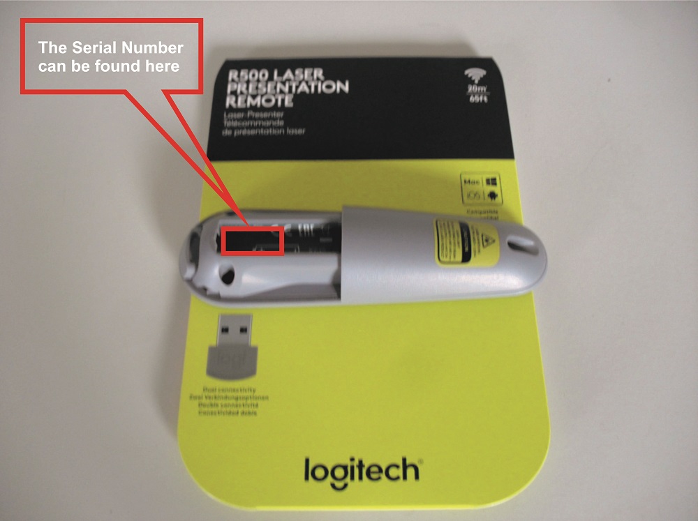 How Do I Locate My Product Serial Number? Logitech B2B Support